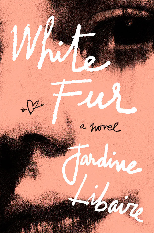 white fur book cover
